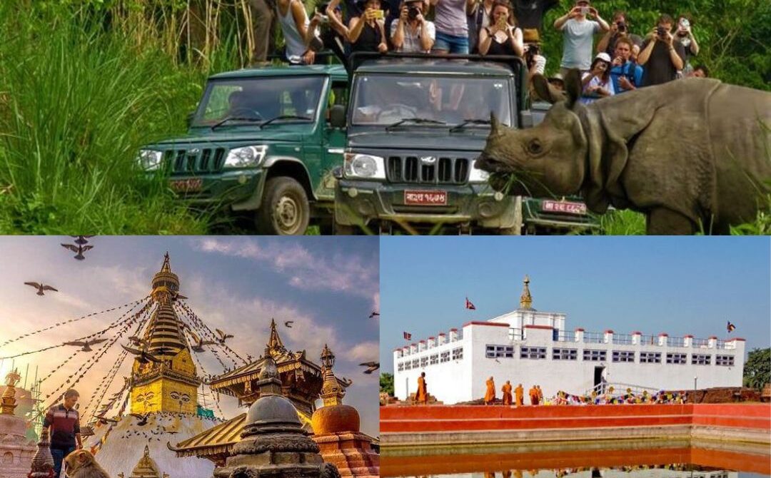 Kathmandu – Lumbini – Chitwan (Cultural, Wildlife, Religious)